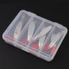 6pcs Fishing Tackle Fishing Baits Spoons 7-28g Metal Lures with Hook S Shaped Fishing Lure Spinner Baits