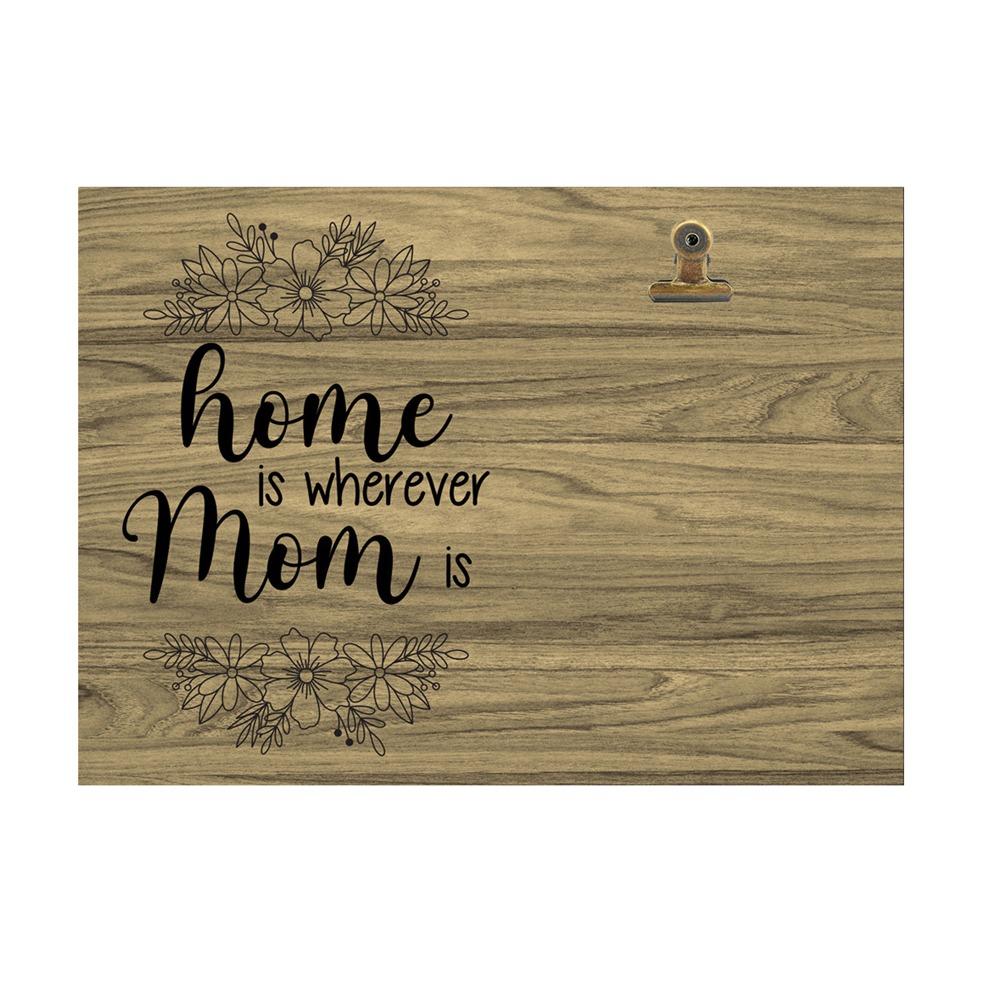 

Durable Wooden Pictures Frame Unique Mother s Day Frame Ornaments Desktop Photo Clip Festival Style 4