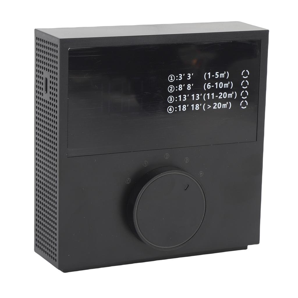 Oczyszczacz Powietrza Ścienny Biurkowy 2 w 1 Filtr Jonów Ujemnych Ładowany przez USB Mały Oczyszczacz Powietrza dla