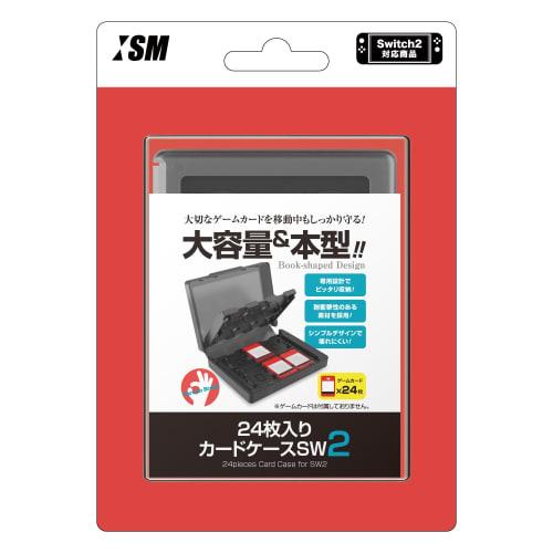 [Japan Manufacturer Ism] Switch 2 Game Card Compatible Storage Case "24 Card Case SW2" - Switch 2