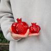 Home Decor Vase Bud Vase Creative Pomegranate Vase Flower Arrangement Jar Hydroponic Vessel Tableware Storage Glass Vase