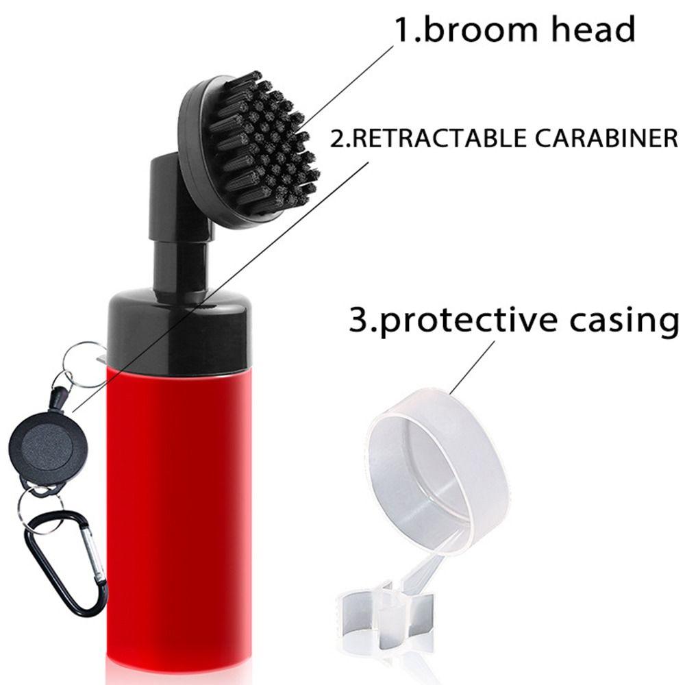 Press Type Golf Club Head Cleaning Brush Nozzle Design Golf Squeeze Bottle Wide Application