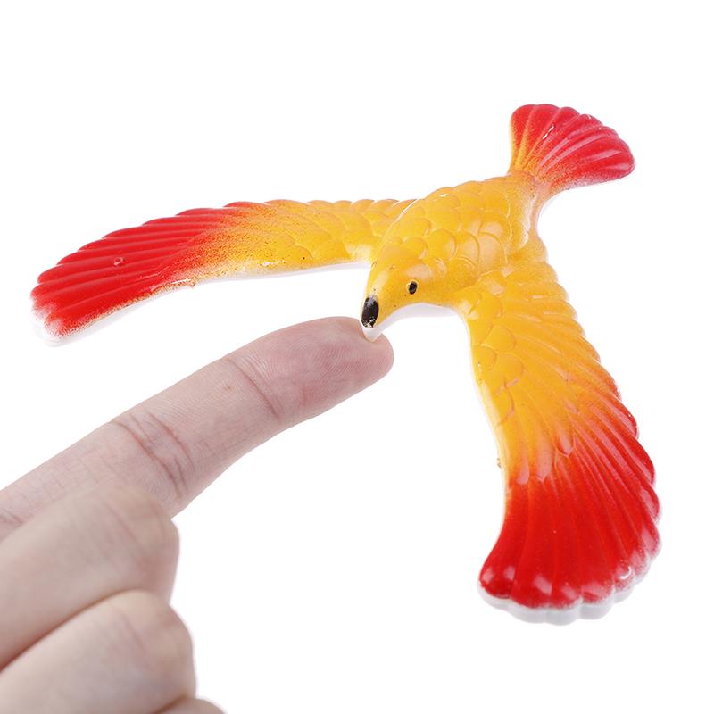 1Set Balancing Bird + Pyramid Magic Physics Science Enlightenment Kid Toy Gifts