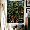 Glam-style Horror Movie Pattern Home Decor Tapestry, Wall Hanging, Decorative RV Wall Cloth.ZGT0914191