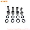 Motorcycle Rear Shock Suspension Linkage ARM Triangle Lever Lowering Link Bearing Oil Seal Bushing Set For HONDA CRF230F CRF230L