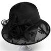 Sun Hat Women's Summer Organza Fisherman Hat Travel Vacation Sun Hat UV Resistant Retro Hat
