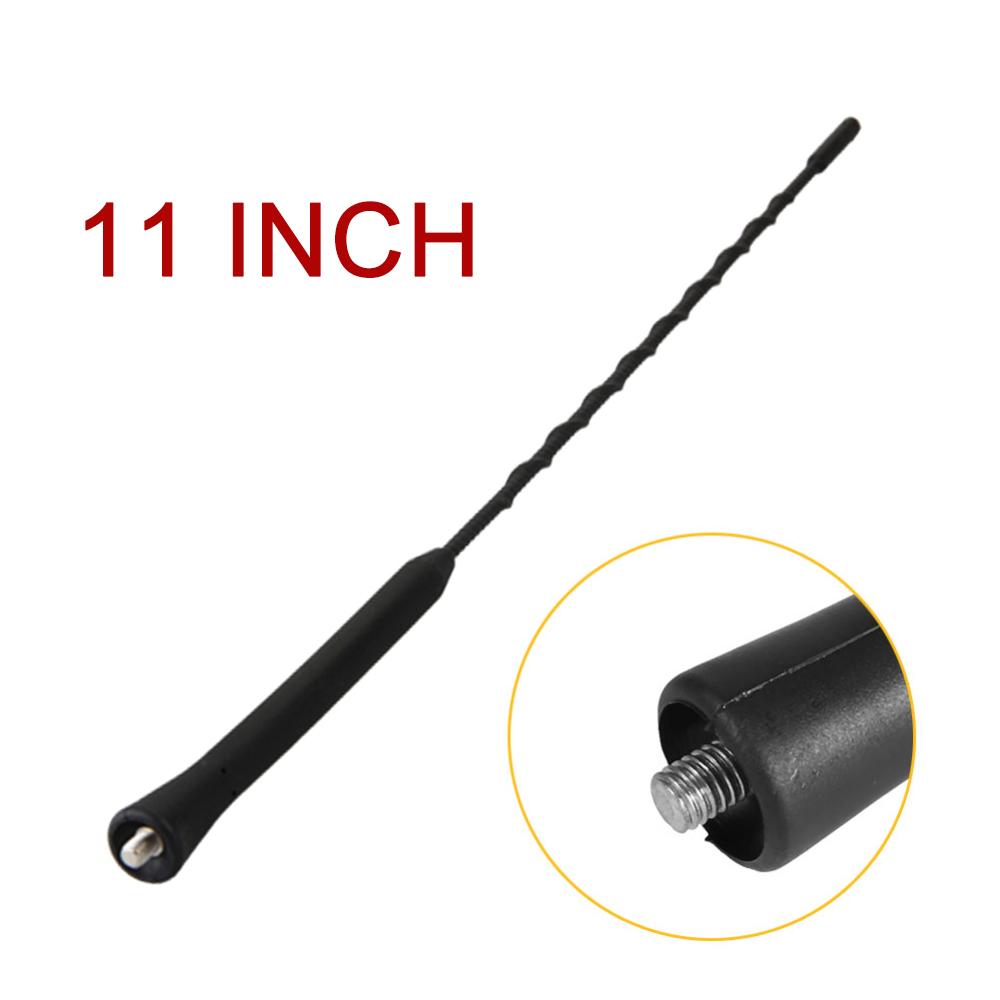 Universal 12V Car Roof Antenna Mast Stereo Radio FM AM Amplified Booster Antenna 16