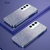Custodia per Telefono in TPU con Anello Magnetico e Glitter per Samsung Galaxy S25 Ultra S24 S23 FE S22 S21 S20 S10 Plus Note 20 Ultra Pro