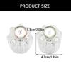 2Pieces Campers Faucet Knobs Set Acrylic Accessory for Campers Bathroom and Kitchen Sink Hot Cold Water Control