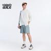 BENLAI Men's Easy Care Stand Collar Long Sleeve Casual Shirt