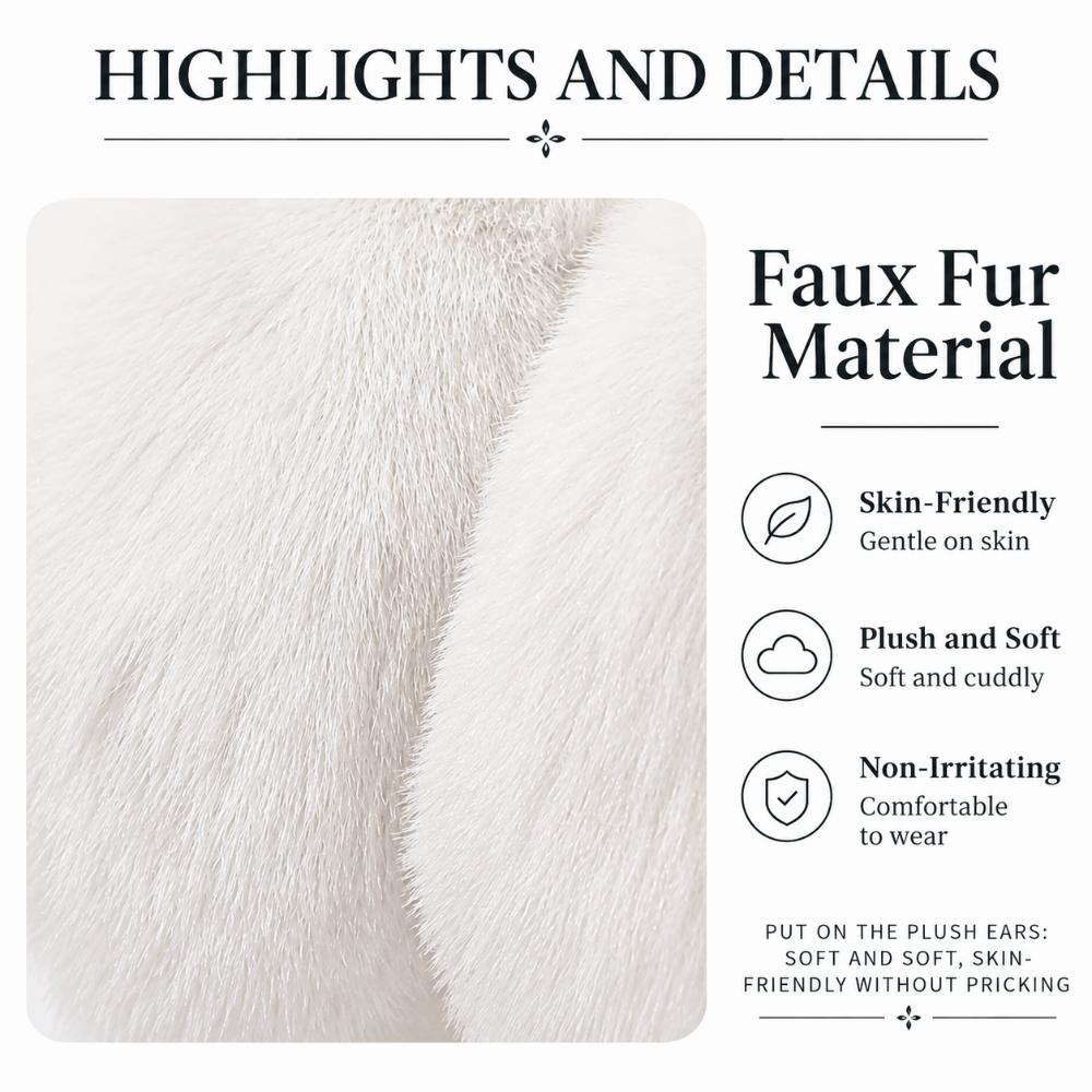 Warm Plush Earmuffs Folding Earflap Protection Fashion Winter Earmuffs  Outdoor