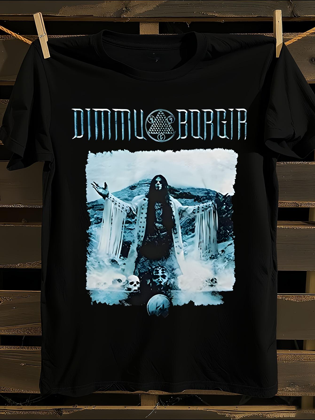 Dimmu Borgir Shagrath Gothic Metal Band Graphic T-shirt XXXL
