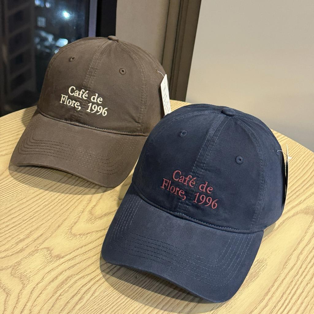New women's versatile fashion letter soft-top baseball cap, sun-protective embroidered face-flattering duckbill cap for autumn sun protection