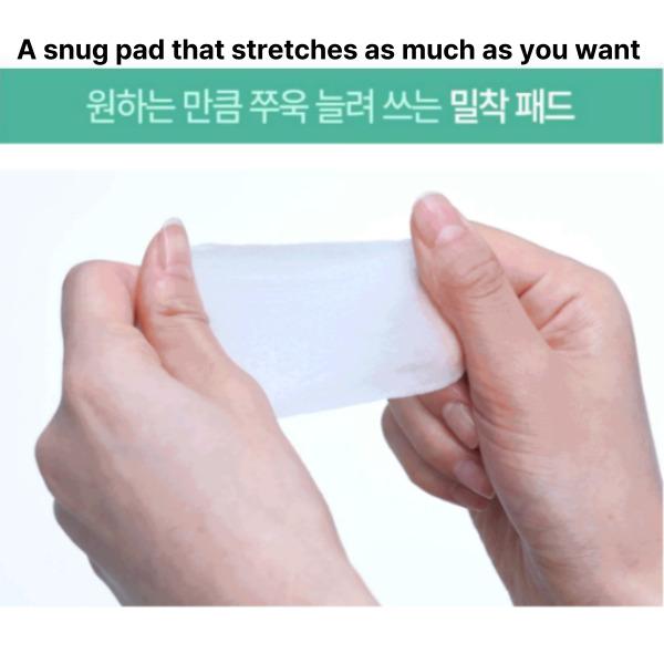 Milk Touch Hedera Helix Green Hyaluron 6-Second Hydrating Soothing Pad — 60 Pads
