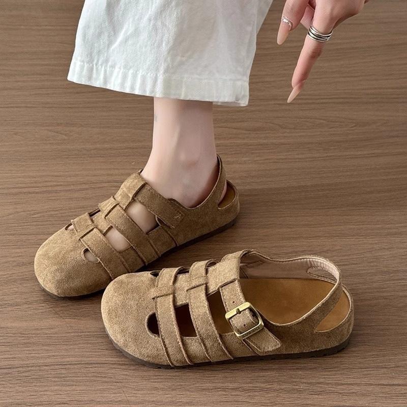 Women's Sandals, Fairy Style Non-slip Shoes, Summer Fashion, Versatile Sandals, Student Flats