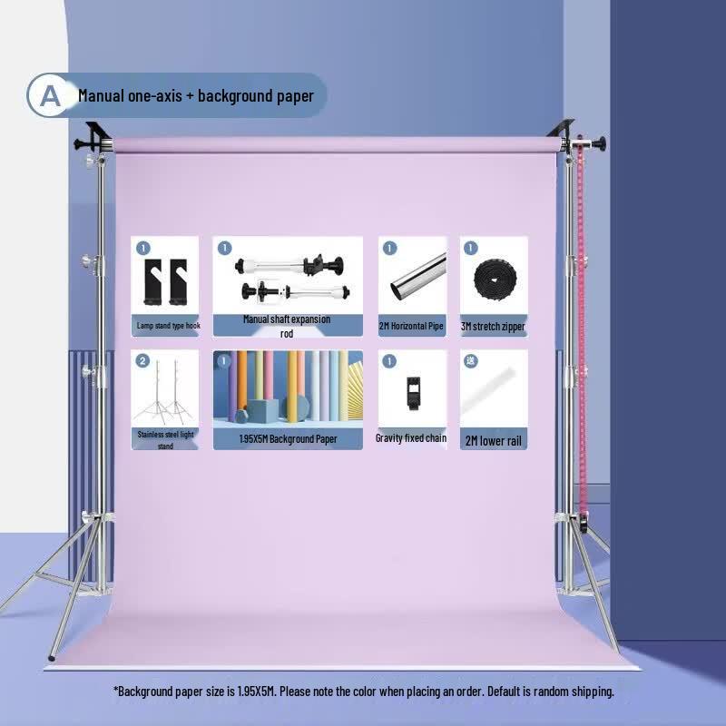 Manual Photography Background Roller System