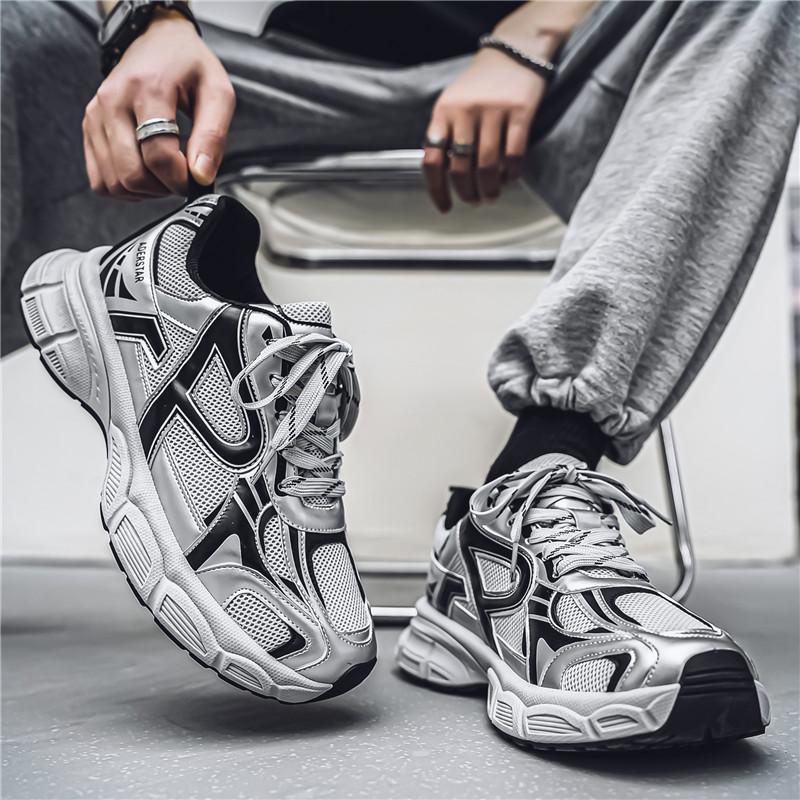 2026 New Quality Trendy Versatile Breathable Thick Bottom Comfortable Sports and Leisure Low Top Bread Shoes for Men