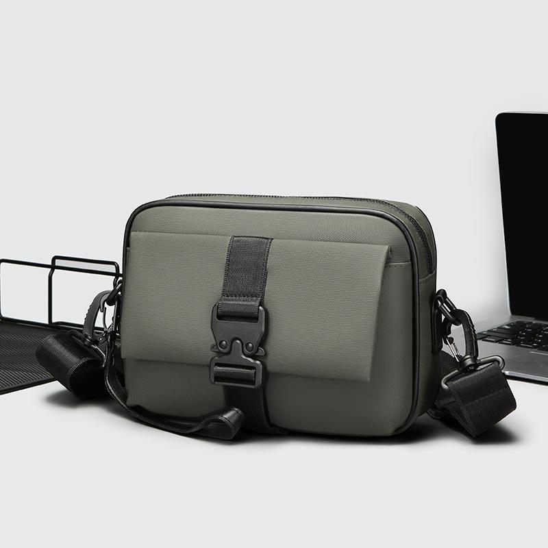 Men's Crossbody Multi-pocket Clutch Bag - High-end, Wear-resistant Business Handbag