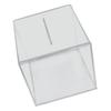 Clear Money Bank Large Capacity Drop Resistant Transparent Ballot Tip Box Acrylic Coin Bank for