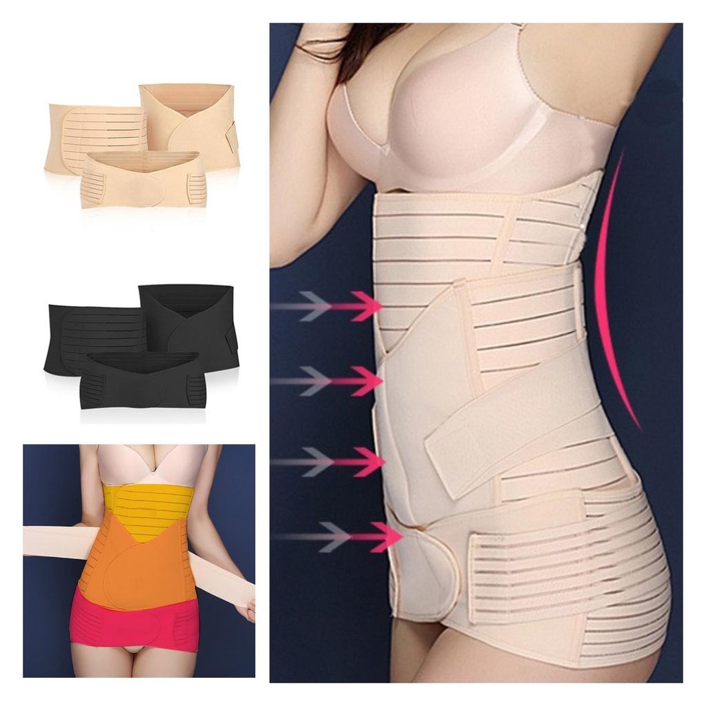 Brand Name Product Name Postpartum Abdominal Binder Three-piece Set For Maternity Women Suitable For Natural And C-section Delivery