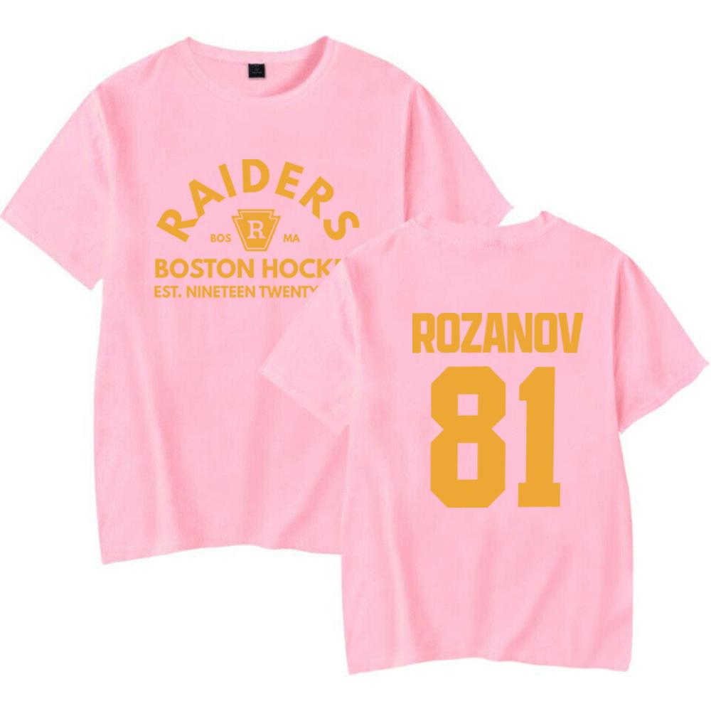 Ilya Rozanov 81Boston Raiders Shirt Hudson Williams Connor Storrie Tshirt Heated Rivalry Tee Ilya Rozanov Shane Hollander Tops