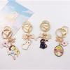 Sailor Moon Tsukino Usagi Anime Keychain Phone Chain Key Lanyard Schoolbag Decoration Kawaii Bag Key Chain Jewelry Gifts