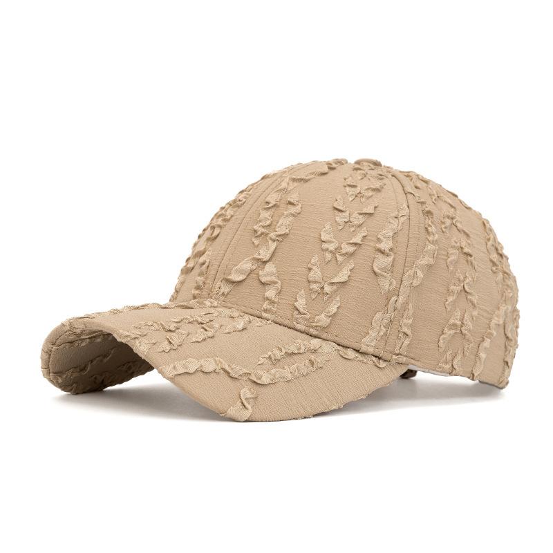 Baseball Cap Women's Pleated Hat Spring Summer Sunshade Cap