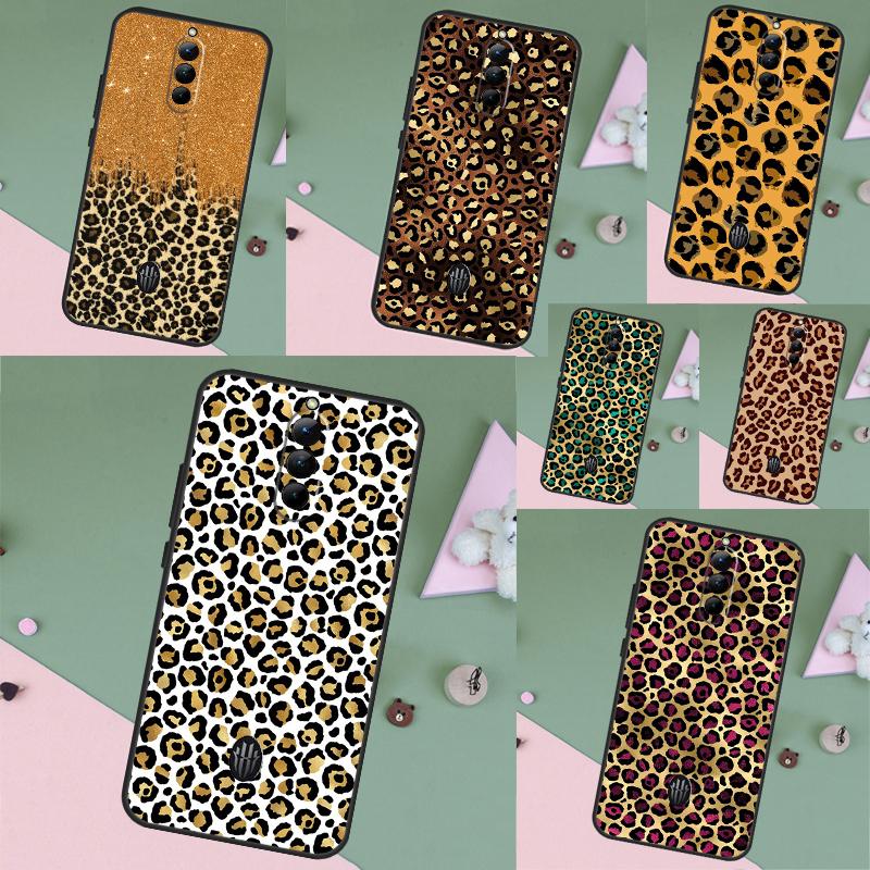 Luxury Leopard Case For ZTE Nubia RedMagic 11 10 Pro Plus 9 8 9S 8S 10S Pro 5G 5S 6S 7S 6 7 Pro 11 Air Cover