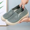 Shoes Women's Spring Summer New Mesh Breathable Single Shoes Women's Lightweight Soft Sole Comfortable Non-slip Wear-resistant Lazy Shoes