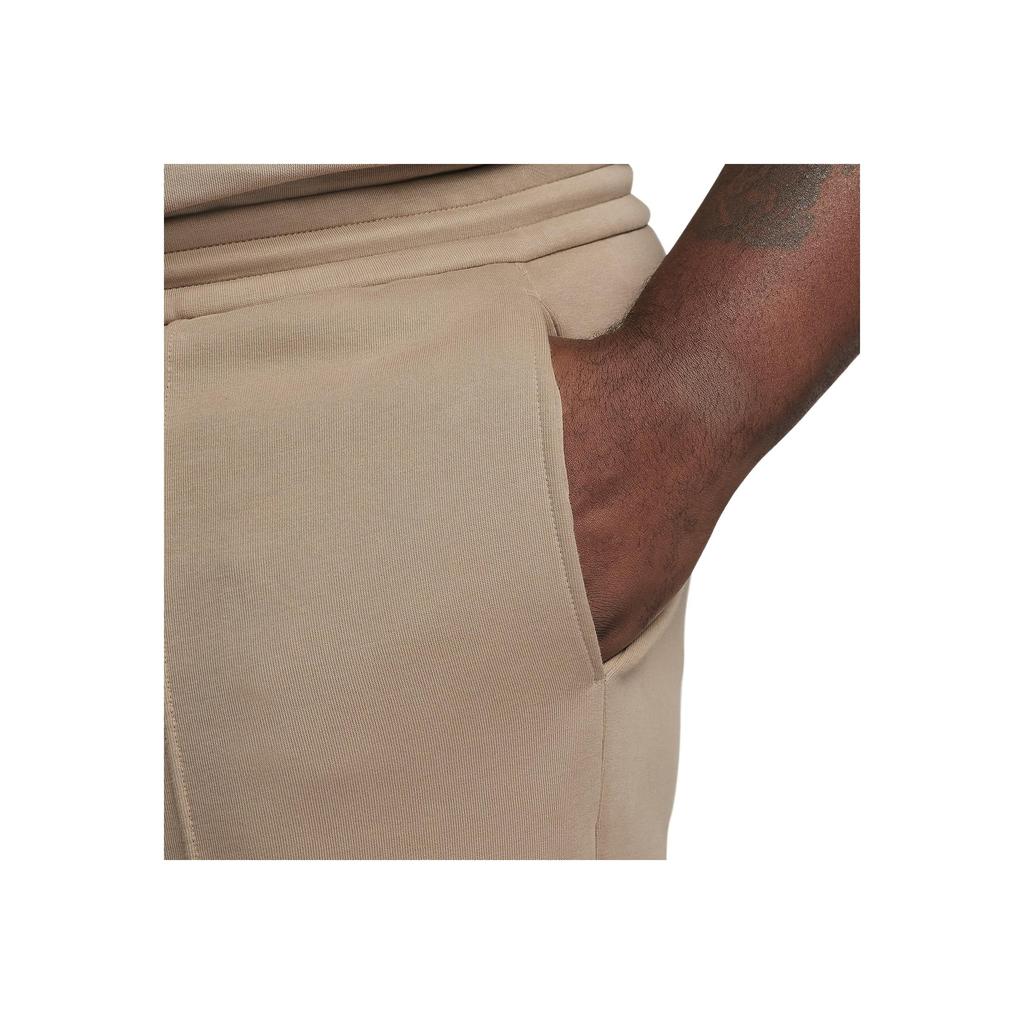 Nike Sportswear Tech Fleece Reimagined Loose Fit Open Hem Sweatpants Khaki Men Bottoms Tan FB8163-247