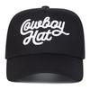 Unisex Cowboy Hat Letter Embroidery Baseball Caps Spring Autumn Outdoor Adjustable Casual Hats Hip Hop Sunscreen Hat Sports Cap