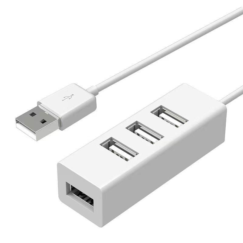 USB 2.0 One-to-Four Docking Station - Mini 4-Port Hub 3.0 Computer Splitter