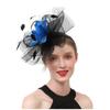 Ladies Mesh Wedding Party Fascinator Hat Headband Cocktail Hairband Headpiece for Formal Events Mesh Flower Decoration