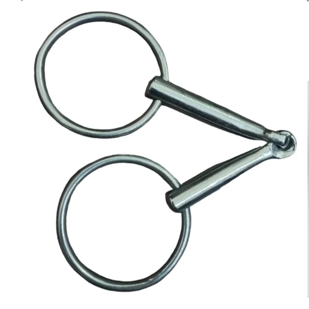 @ Stainless Steel Silver Color Snaffle For Horse Ring 220Gm UKR779_60%OFF