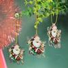 6Pcs Creative Christmas Decoration Pendant Santa Christmas Tree Hanging Ornament  Garden