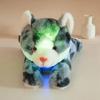 The latest 35cm glowing colored cat doll Kawaii stuffed plush toy figurine cartoon anime cute children's birthday gift doll