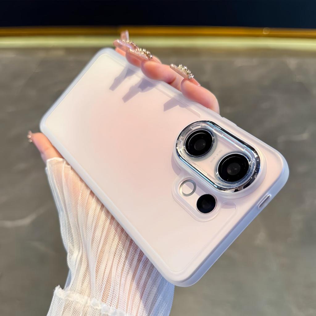 For Vivo X200 FE Case Fashion New Style TPU Soft Silicone Transparent Phone Back Cover Equipped With Camera Protection Shell