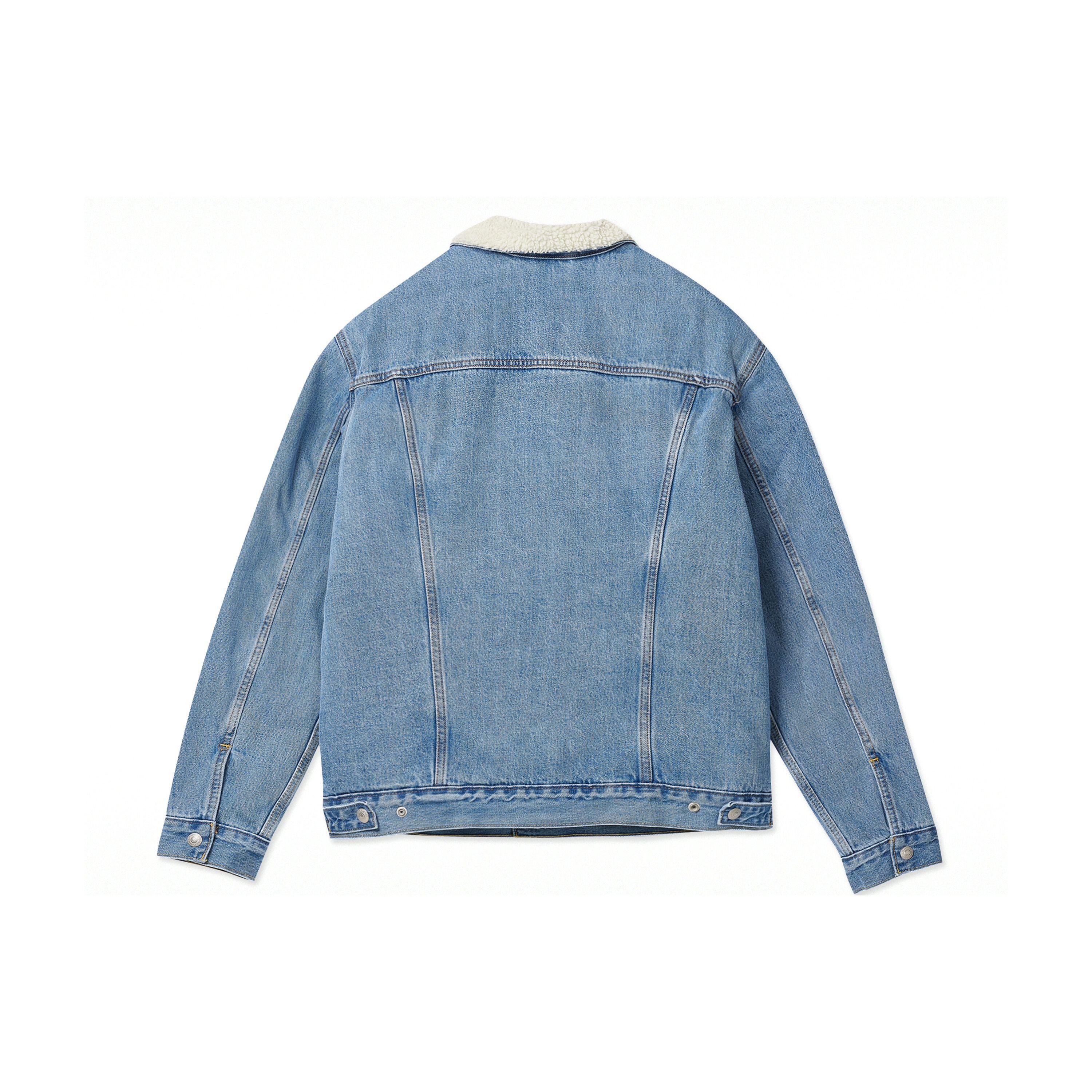 

Levis Модная Универсальная Повседневная Удобная Джинсовая Куртка из Искусственной Овчины, Унисекс 16365-0287 XS