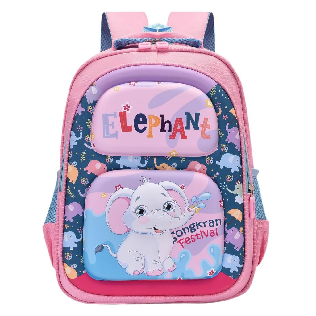 High-quality Oxford Fabric Kids Backpack Featuring Cute Animal Designs For School