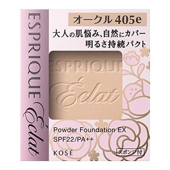 ESPRIQUE Eclat Brightness Lasting Pact EX OC405e Ochre 9.3g