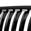 Front Fence Grill Grille Gloss Black For BMW E46 2 Doors 1999-2002 3 Series