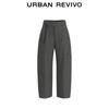 UR 2025 Autumn Women's Workwear Wide-Leg Pants