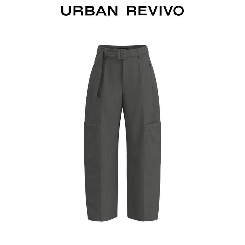 UR 2025 Autumn Women's Workwear Wide-Leg Pants