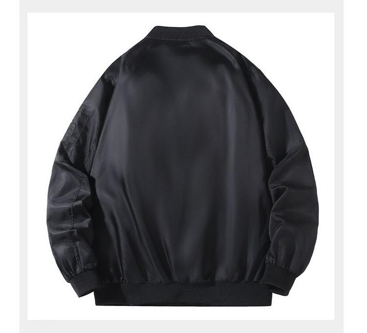 Plus Size MA-1 Flight Jacket XL - Casual Windbreaker Baseball Uniform Air Force Coat