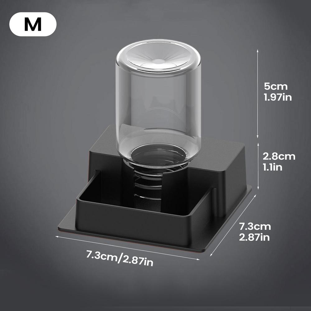 Automatic Reptile Water Feeder Leak-Proof Gravity Dripper No-Spill Waterer For Gecko Snake Lizard, Bearded Dragon, Indoor Tank