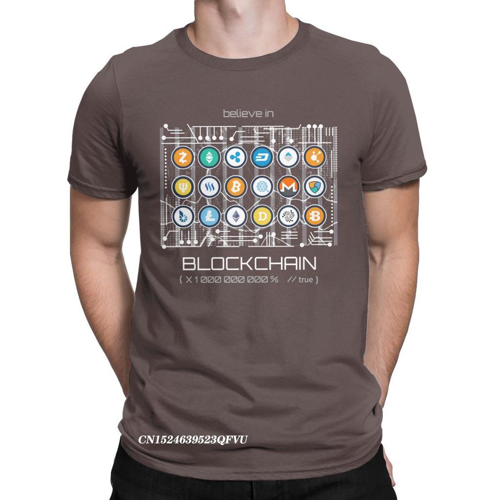 Lässiges Blockchain Kryptowährung BitCoin Krypto BTC T-Shirt Herren Damen T-Shirt Hodl Cardano ADA Ethereum SHIB DOGE T-Shirts Erwachsene