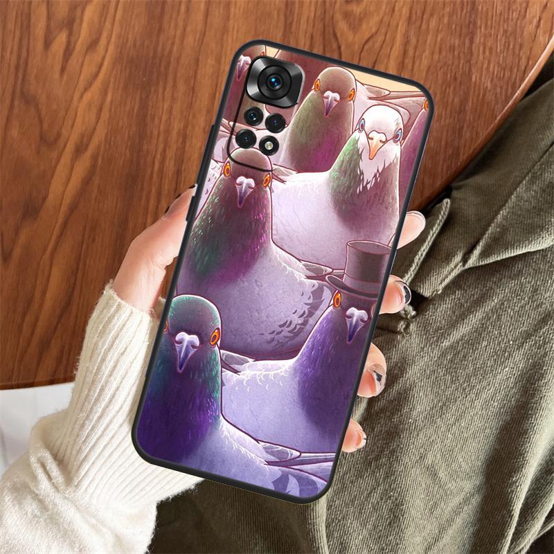 Pouzdro Holubi Pro Xiaomi Redmi Note 14 Pro 13 12 11 10 15 Pro Plus Redmi 15 C 13 10C 12C 13C 14C Kryt