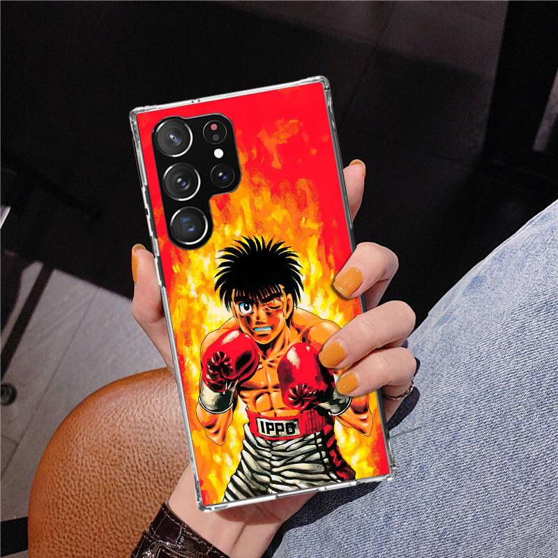 Hajime No Ippo Comics Handyhülle für Samsung Galaxy S26 S25 Edge S23 S24 Ultra S22 Plus S21 S20 FE Einzigartige Hülle Weiches Coque Galax