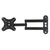 Universal 10KG Load Bearing Adjustable Wall Mount Bracket 15 Degree Tilt Display Support Frame for 14-27 Inch Household Screen Holder
