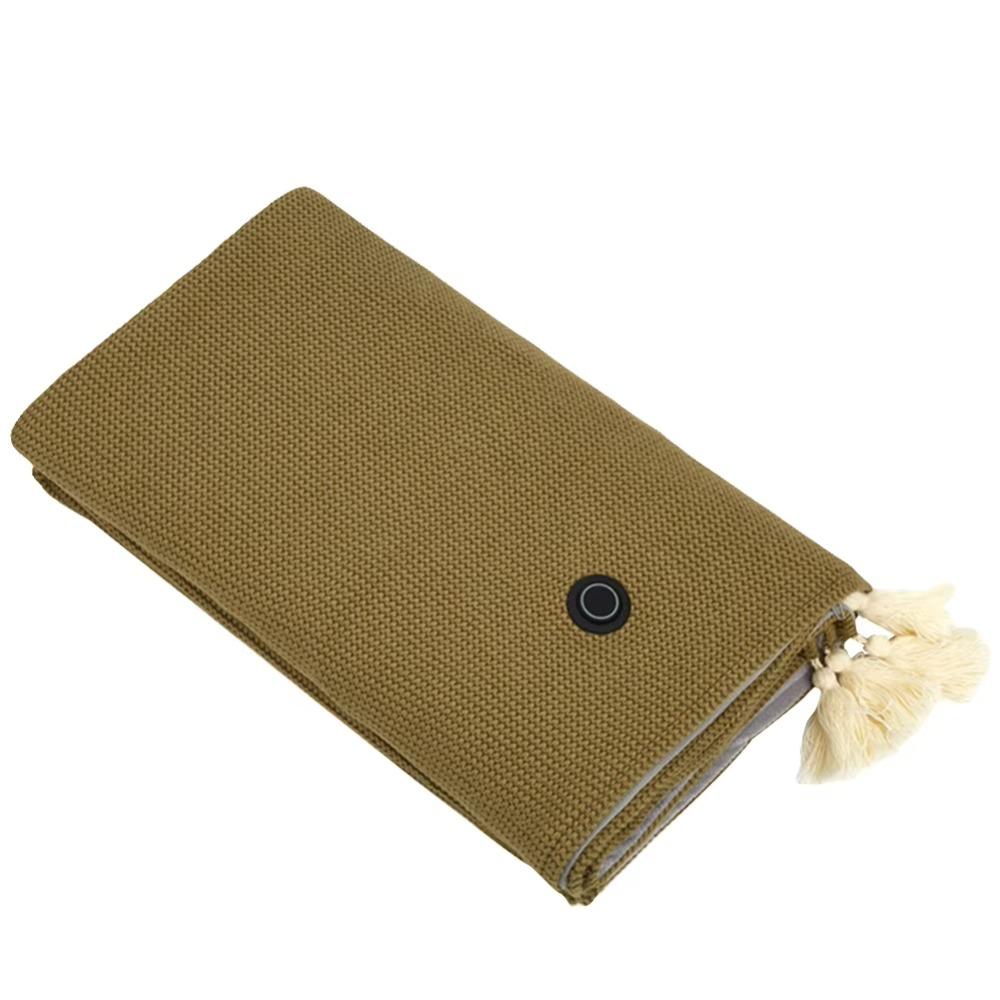 Wearable Electric Heated Blanket 3 Heating Levels Warm Heating Scarf Soft Heating Large Shawl Home